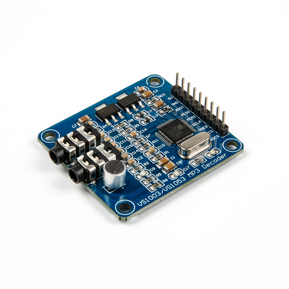 Модуль VS1003B mp3 декодирования (с микрофоном)